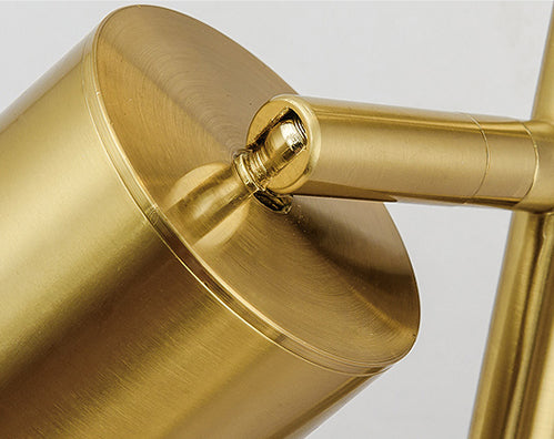 Gouden Spoor Verlichting Modern Licht Luxe Kleding Winkel Commerciële Woonkamer Achtergrond Muur Oppervlak Gemonteerd Huishouden Spotlight