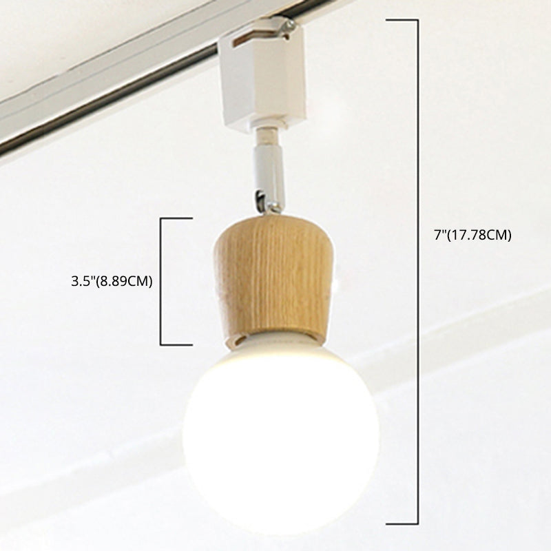 Japanse Stijl Solide Sood Track Licht Moderne Minimalistische Woonkamer Eetkamer Keuken Home Shop Commerciële Spotlight