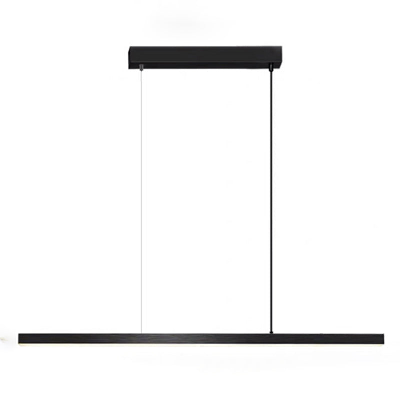 Linear Isola Lighting Acrilic Contemporary Simplicity Fishings a sospensione per il ristorante