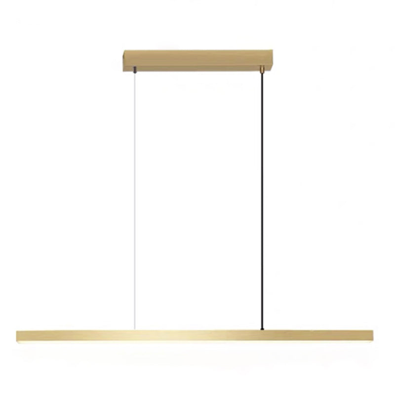 Linear Isola Lighting Acrilic Contemporary Simplicity Fishings a sospensione per il ristorante