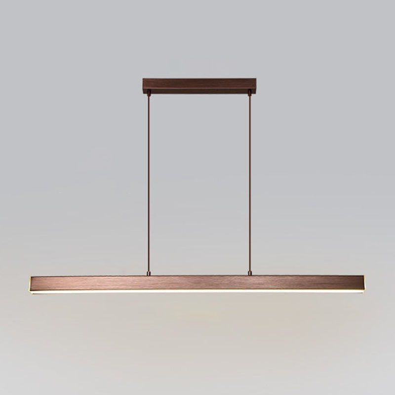 Rectangle Island Chandelier Lights Contemporary Acrylic Chandelier Lighting Fixtures for Dining Table