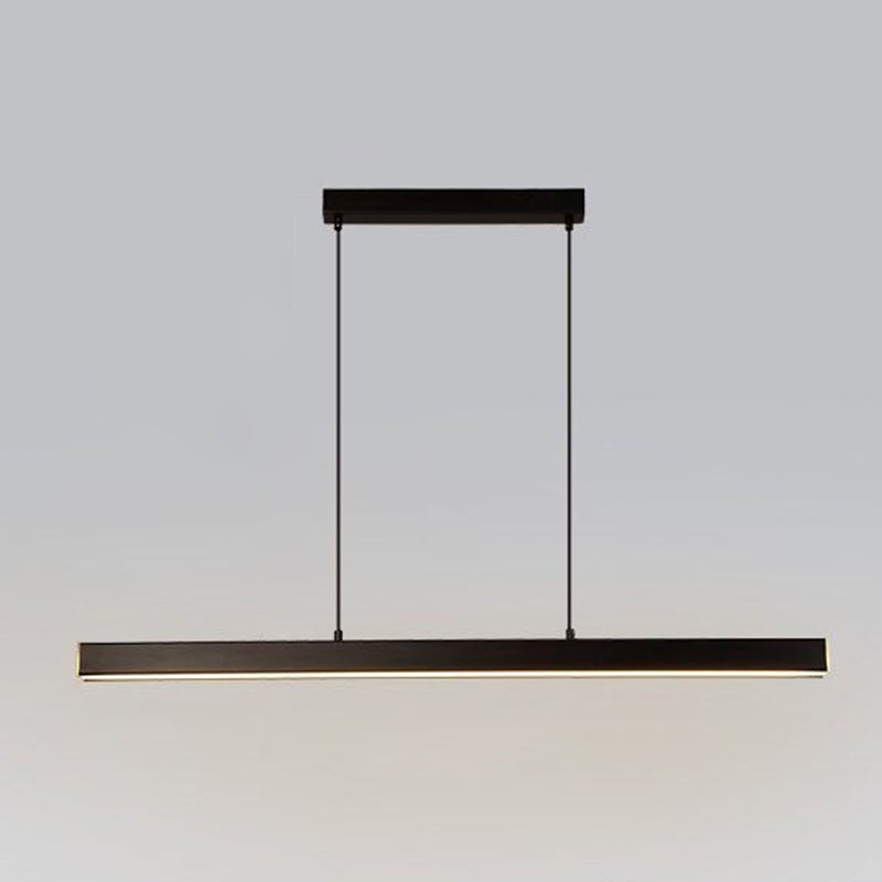 Rectangle Island Chandelier Lights Contemporary Acrylic Chandelier Lighting Fixtures for Dining Table