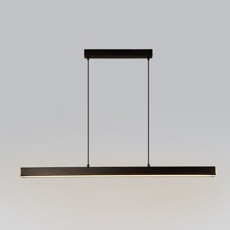 Rectangle Island Chandelier Lights Contemporary Acrylic Chandelier Lighting Fixtures for Dining Table