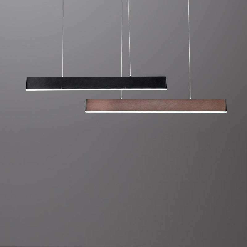 Rectangle Island Chandelier Lights Simplicity Acrylic Chandelier Lighting Fixtures for Restaurant