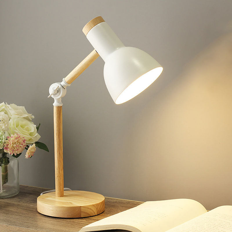 Modern Dome Nightstand Lamp Metal 1 Light Table Light