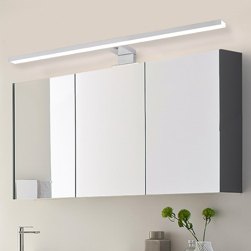 Elongated Vanity Light Fixtures Modern Simplicity Aluminium Wall Mount Lamp for Bathroom