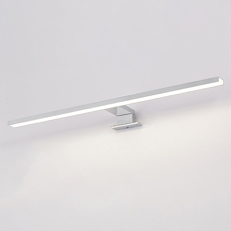 Elongated Vanity Light Fixtures Modern Simplicity Aluminium Wall Mount Lamp for Bathroom
