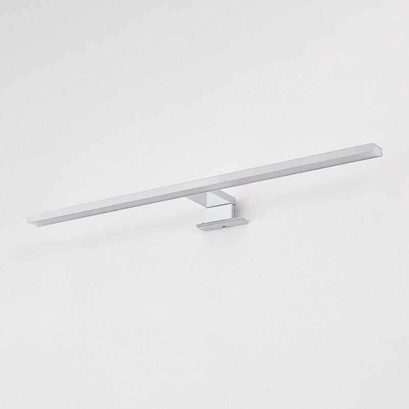 Elongated Vanity Light Fixtures Modern Simplicity Aluminium Wall Mount Lamp for Bathroom