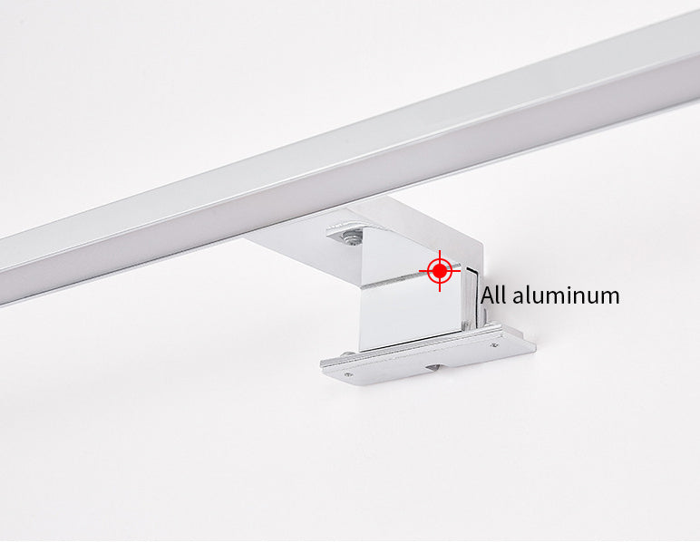 Luminaires allongés de vanité moderne simplicité moderne lampe murale en aluminium pour salle de bain