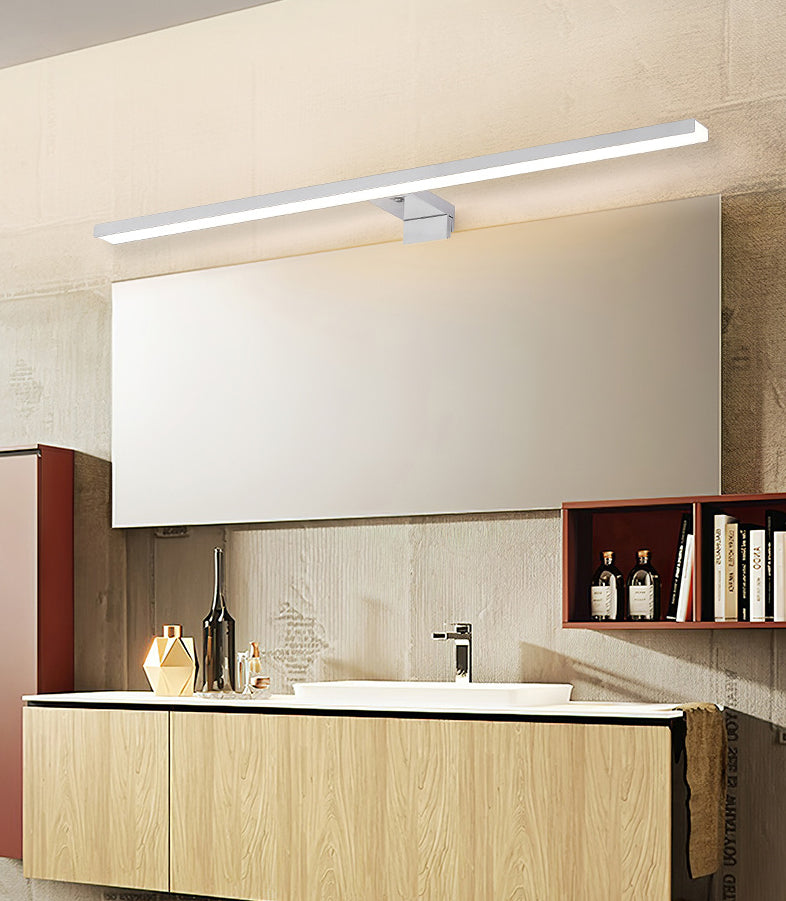 Luminaires allongés de vanité moderne simplicité moderne lampe murale en aluminium pour salle de bain