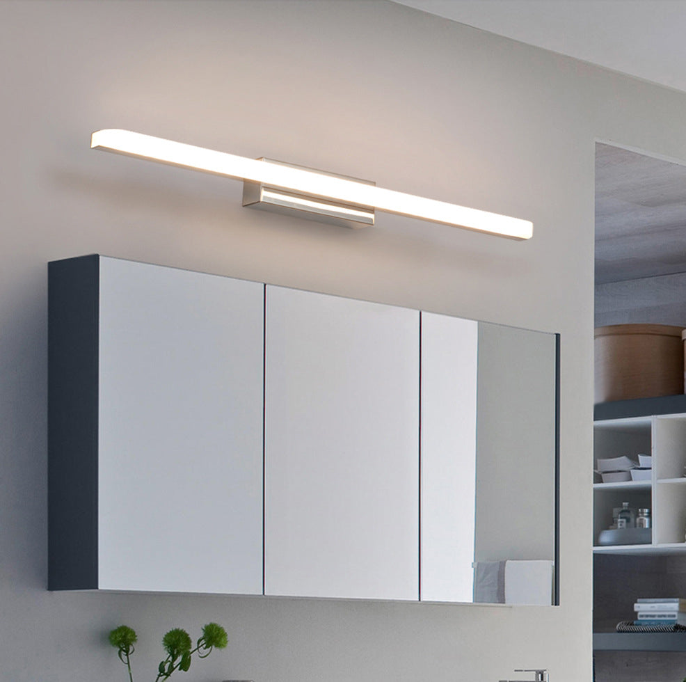 Moderne Einfachheit Rechteck Eitelkeitsleuchte Acryl -Wandbeleuchtung für Badezimmer