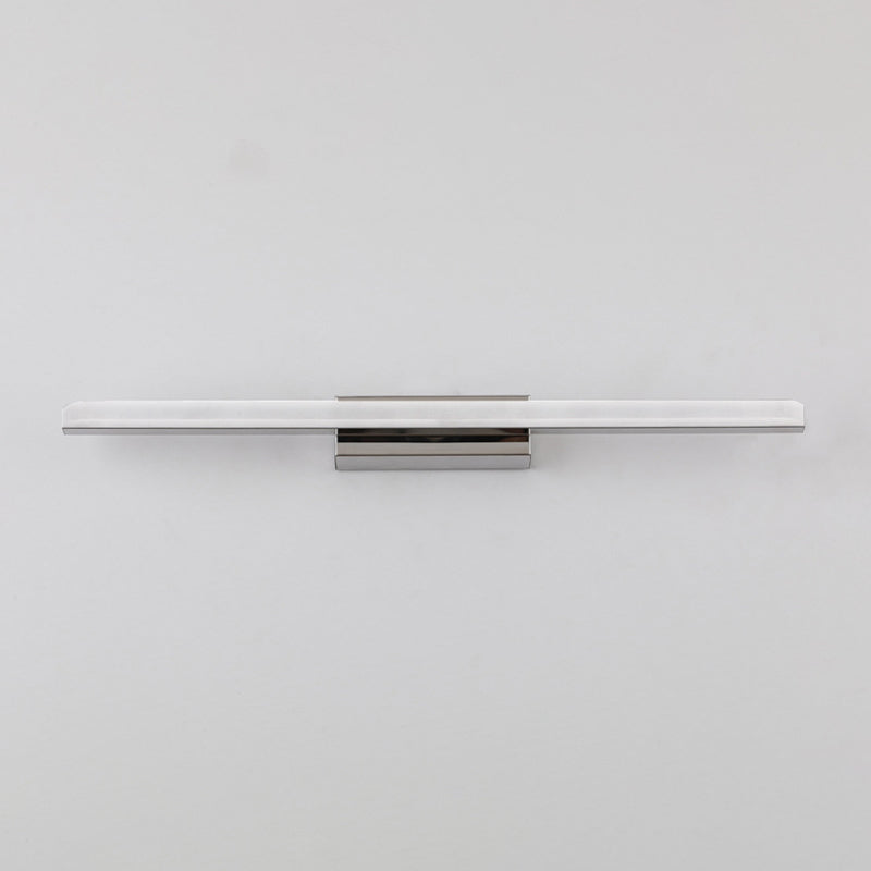 Moderne Einfachheit Rechteck Eitelkeitsleuchte Acryl -Wandbeleuchtung für Badezimmer