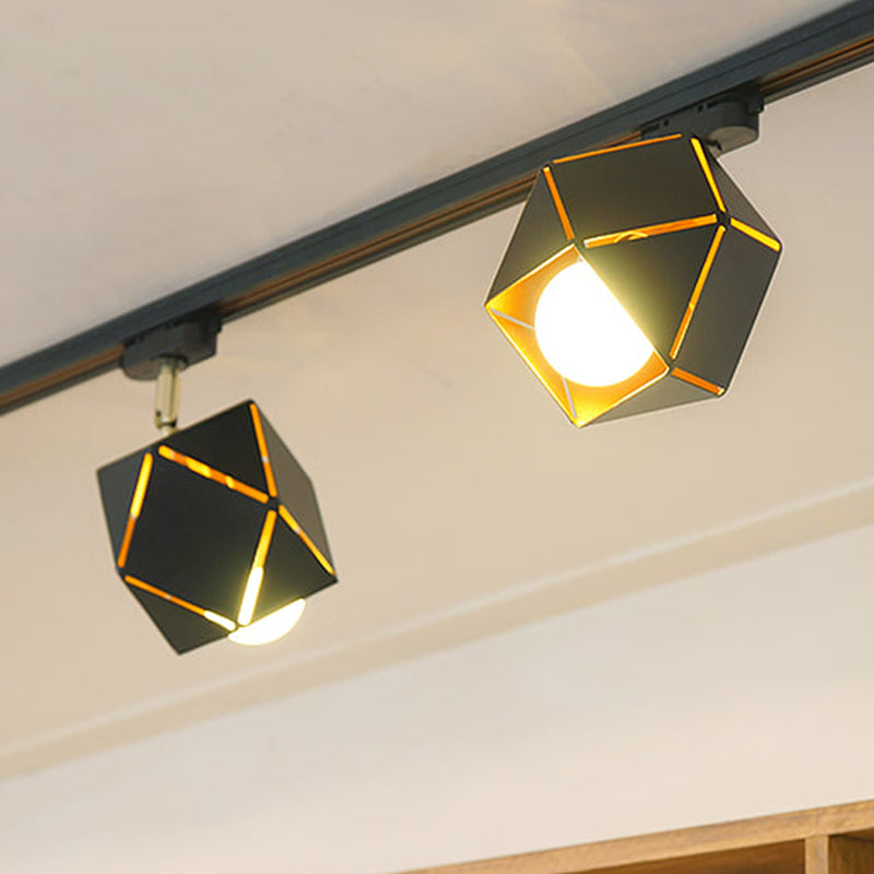 Modern Minimalist Track Lighting Antique Industrial Style Home Living Room Bedroom Commercial Coffee Shop Creative Rail Lamps