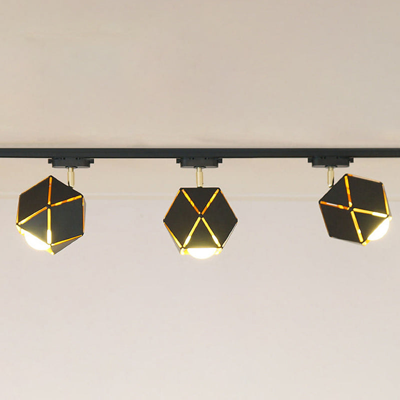 Modern Minimalist Track Lighting Antique Industrial Style Home Living Room Bedroom Commercial Coffee Shop Creative Rail Lamps