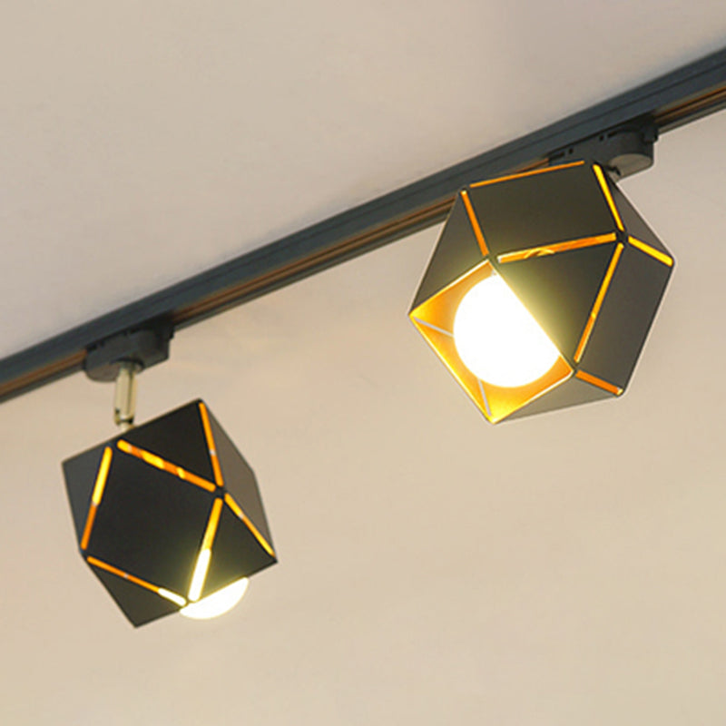 Modern Minimalist Track Lighting Antique Industrial Style Home Living Room Bedroom Commercial Coffee Shop Creative Rail Lamps