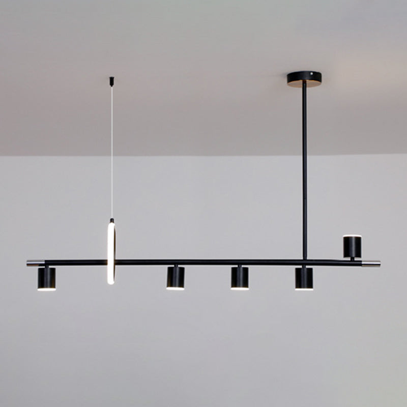 Minimalist Style Long Strip LED Island Light Modern Home Decorative Lighting Fixture