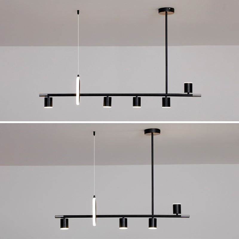 Minimalist Style Long Strip LED Island Light Modern Home Decorative Lighting Fixture