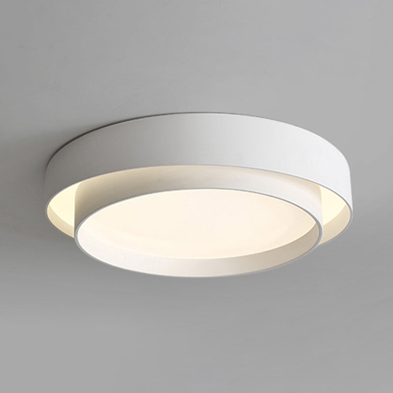 Round Flush Mount Ceiling Light Modern Style LED Metal Flush Ceiling Light Fixture