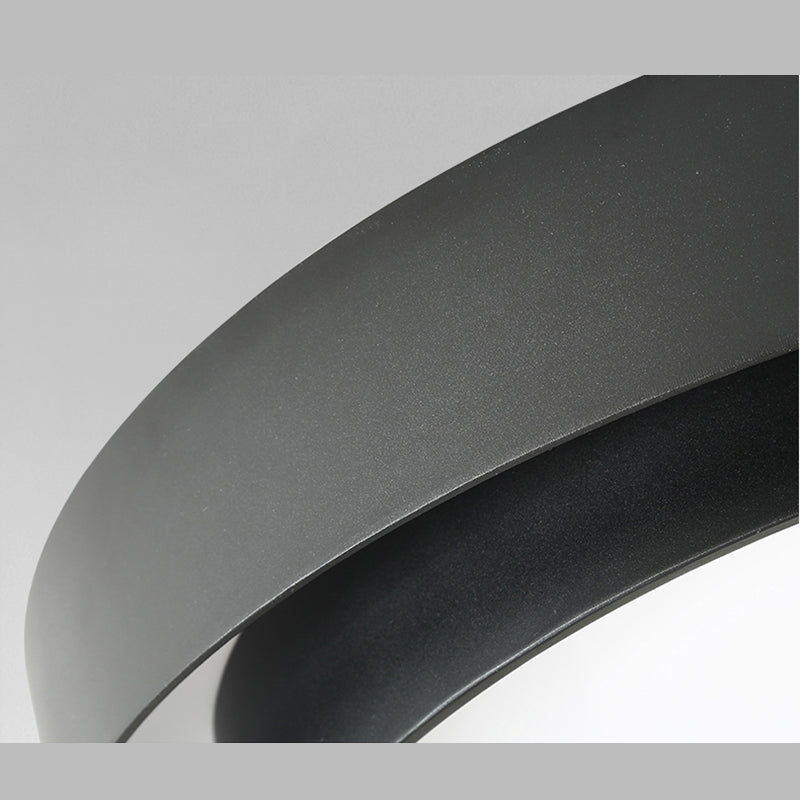 Ronde inbouw plafondlamp Moderne stijl LED metalen plafondlamp