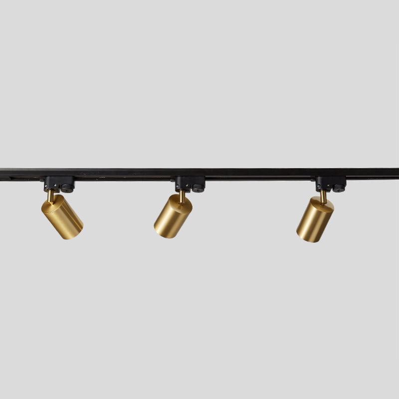 Metal Shaded Ceiling Mounted Fixture Contemporary Style Ceiling Light Fixture in Gold
