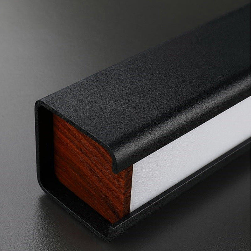 Lineair eiland hanglampen moderne acryl kroonluchter verlichtingsarmaturen voor restaurant