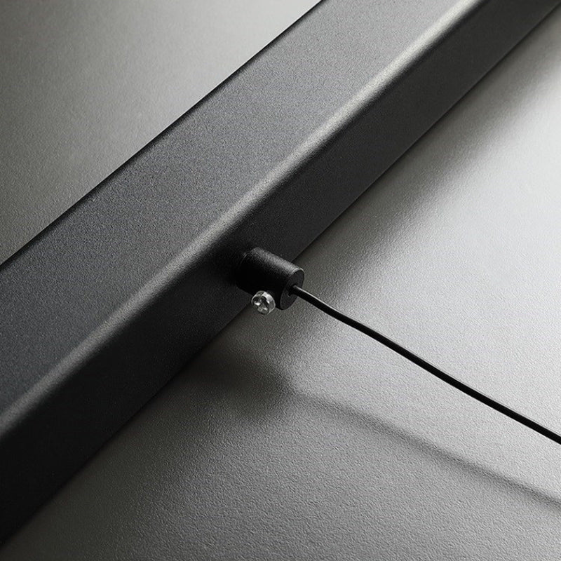 Lineair eiland hanglampen moderne acryl kroonluchter verlichtingsarmaturen voor restaurant