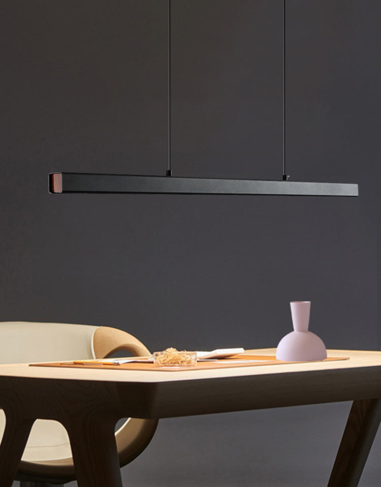 Linear Island Pendant Lights Modern Acrylic Chandelier Lighting Fixtures for Restaurant