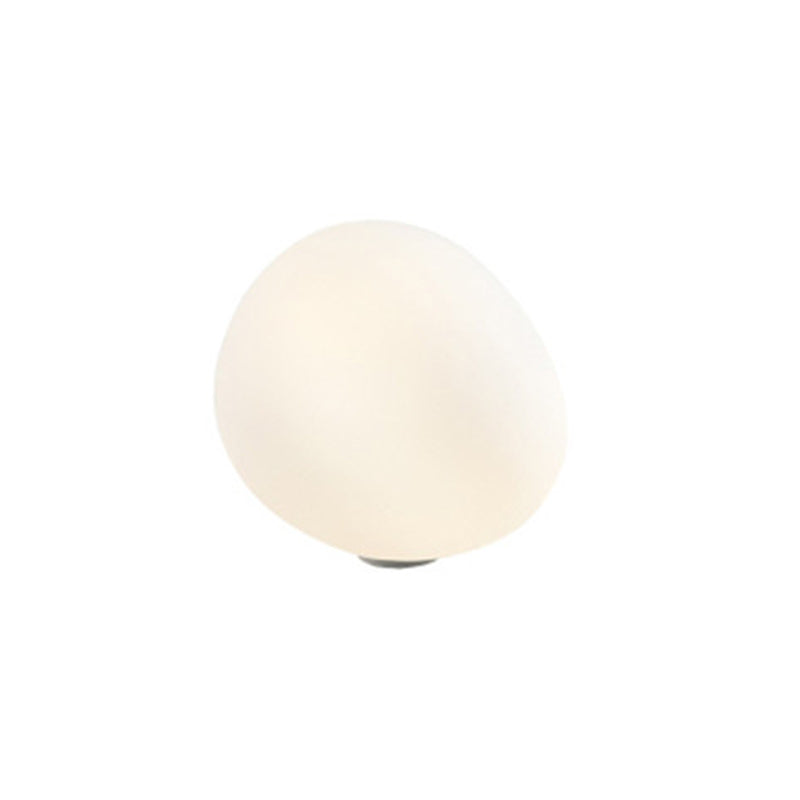 Modern Minimalist Style Spherical Table Lamp Glass 1 Light Table Light for Bedroom
