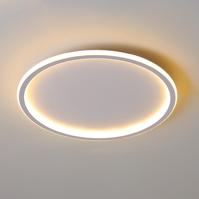 Luminaire de plafond encastré moderne en métal