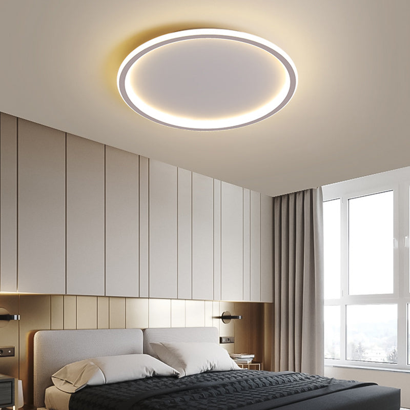 Luminaire de plafond encastré moderne en métal
