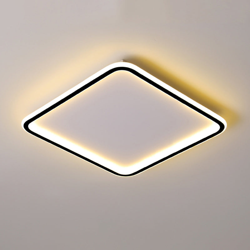 Luminaire de plafond encastré moderne en métal