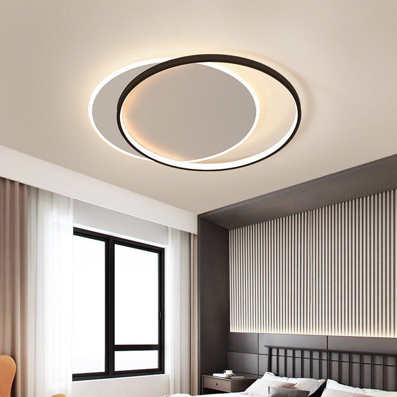 19,5 Pollici Wide Nordic Simplicity LED Soffitto Light Interrking Cerchi Home Decorativi Illuminazione Fissaggio