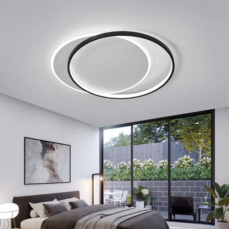 19,5 Pollici Wide Nordic Simplicity LED Soffitto Light Interrking Cerchi Home Decorativi Illuminazione Fissaggio