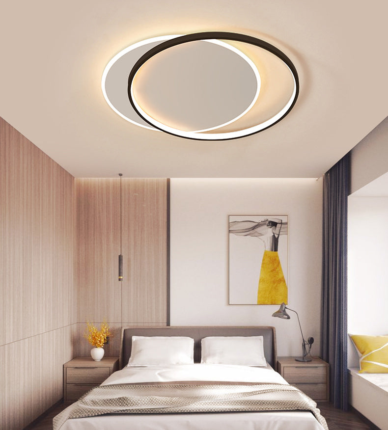 19,5 Pollici Wide Nordic Simplicity LED Soffitto Light Interrking Cerchi Home Decorativi Illuminazione Fissaggio