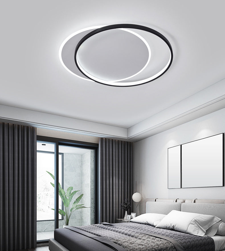 19,5 Pollici Wide Nordic Simplicity LED Soffitto Light Interrking Cerchi Home Decorativi Illuminazione Fissaggio