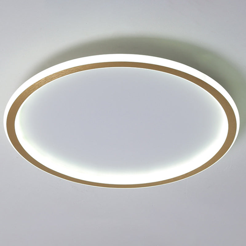 Ronde inbouwverlichtingsarmaturen Aluminium moderne eenvoud Inbouwlamp voor slaapkamer