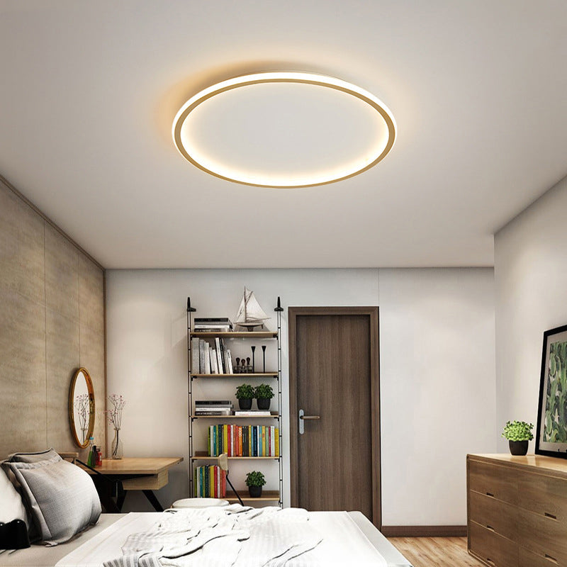 Ronde inbouwverlichtingsarmaturen Aluminium moderne eenvoud Inbouwlamp voor slaapkamer