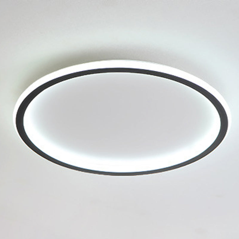 Ronde inbouwverlichtingsarmaturen Aluminium moderne eenvoud Inbouwlamp voor slaapkamer