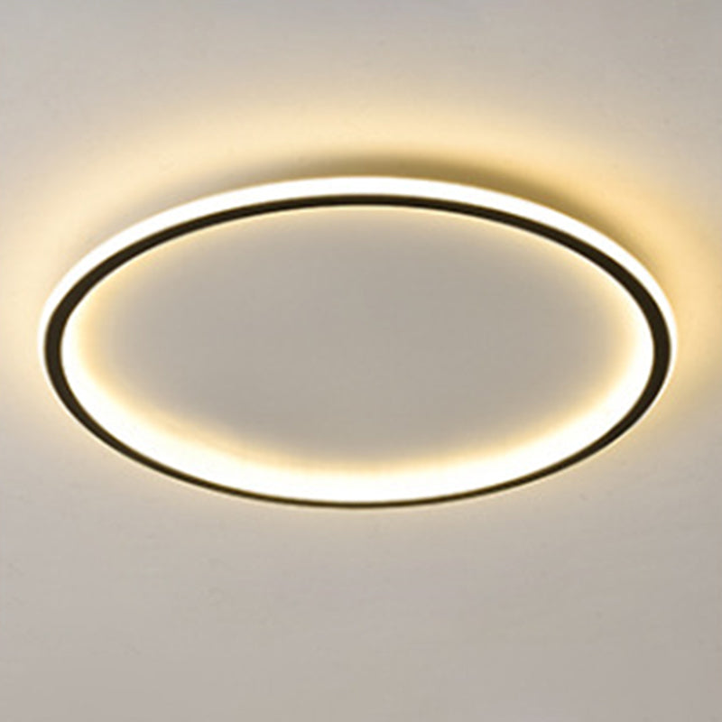 Ronde inbouwverlichtingsarmaturen Aluminium moderne eenvoud Inbouwlamp voor slaapkamer