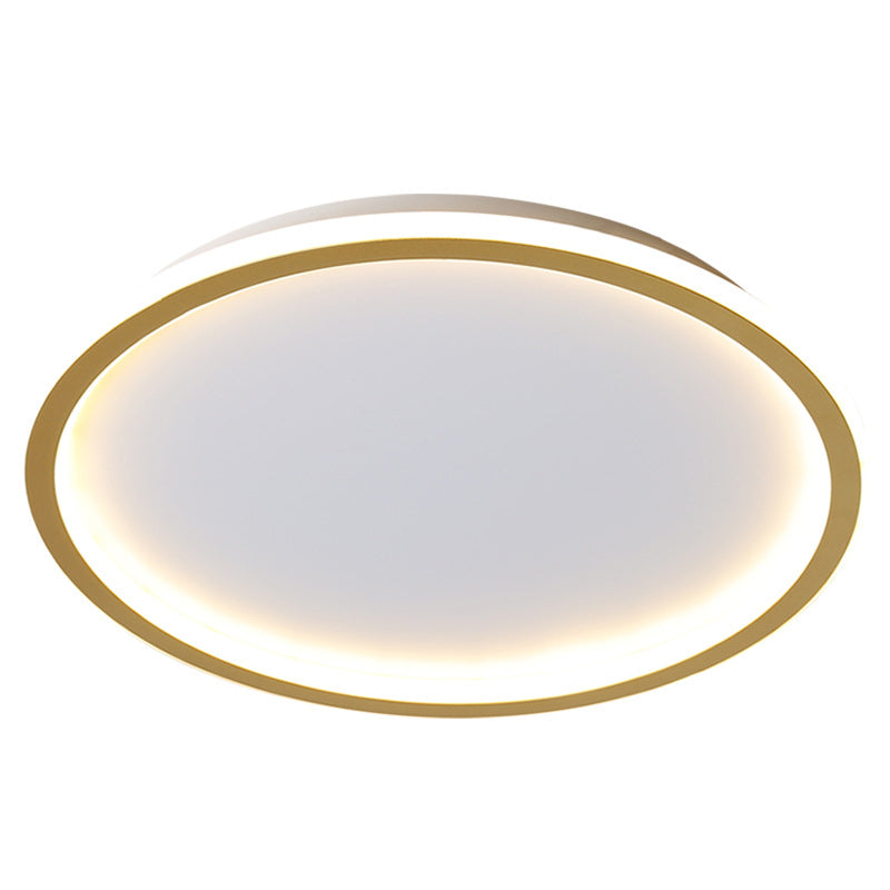 Ronde inbouwverlichtingsarmaturen Aluminium moderne eenvoud Inbouwlamp voor slaapkamer