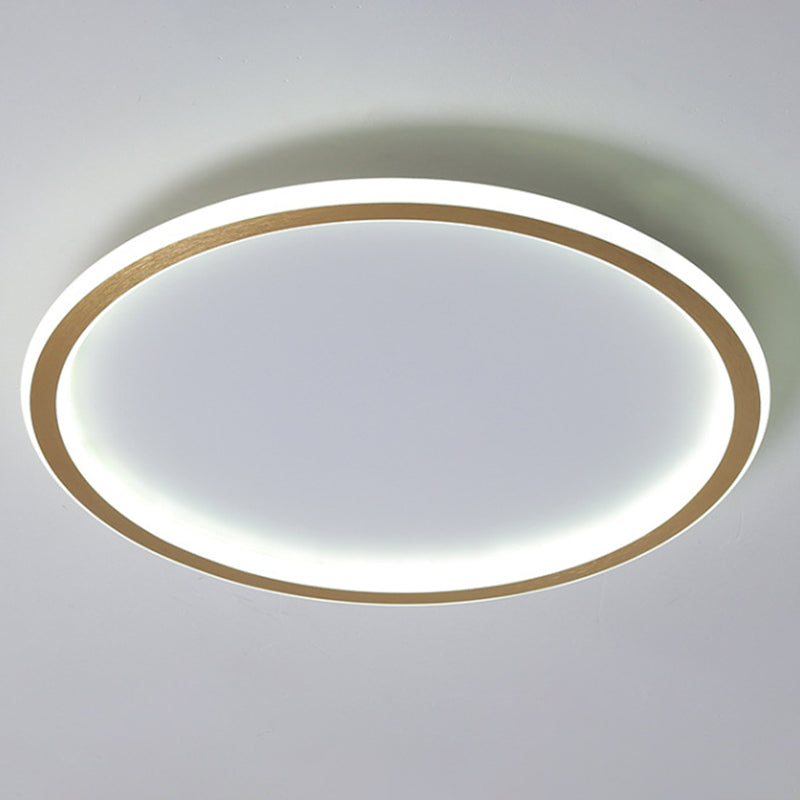 Ronde inbouwverlichtingsarmaturen Aluminium moderne eenvoud Inbouwlamp voor slaapkamer