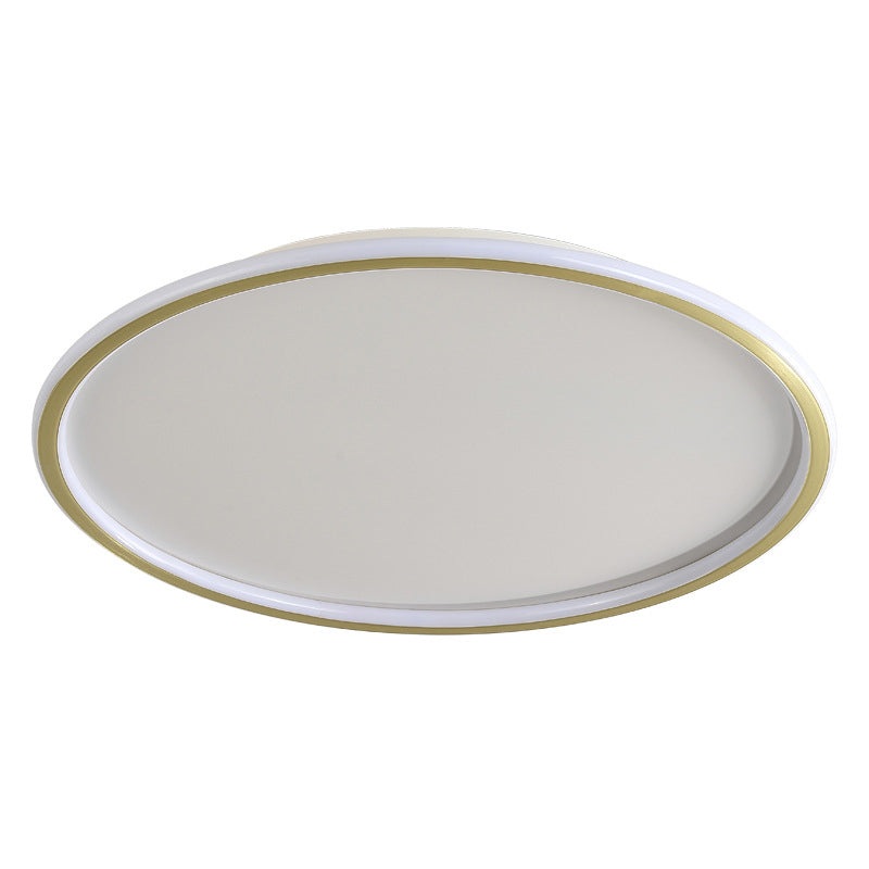 Round Flush Light Acryl Modern Flush Mount Deckenleuchte für Wohnzimmer