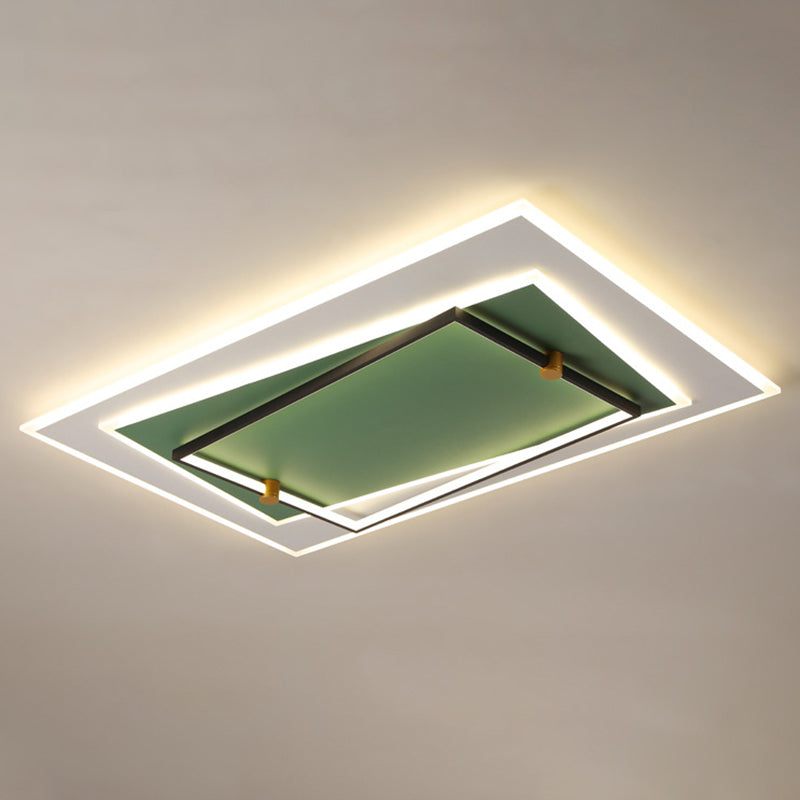 3-stufige oberflächenmontierte Deckenleuchte im nordischen Stil, Acryl-Schlafzimmer-LED-Einbauleuchte