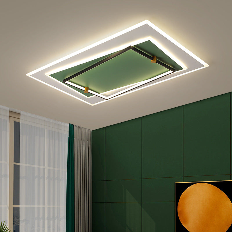 3-stufige oberflächenmontierte Deckenleuchte im nordischen Stil, Acryl-Schlafzimmer-LED-Einbauleuchte