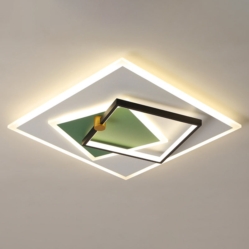 3-stufige oberflächenmontierte Deckenleuchte im nordischen Stil, Acryl-Schlafzimmer-LED-Einbauleuchte