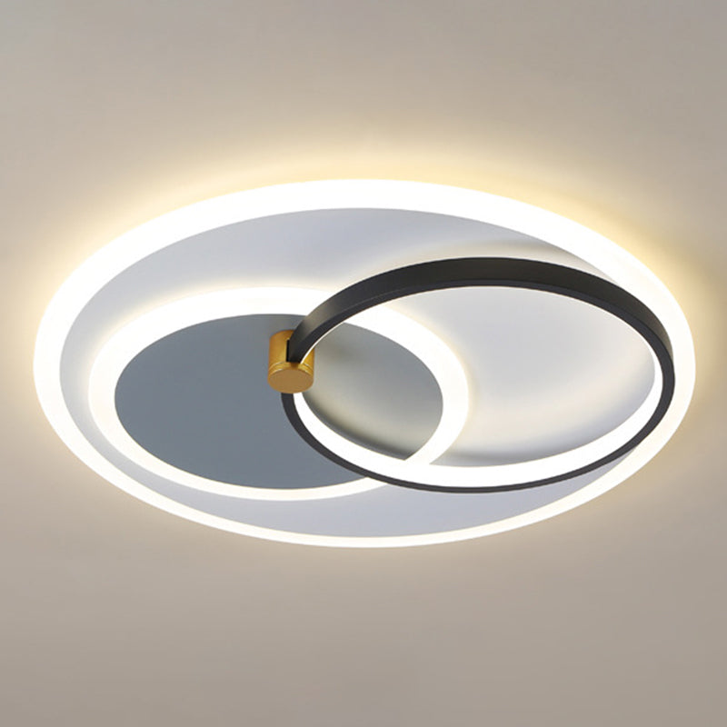 3-stufige oberflächenmontierte Deckenleuchte im nordischen Stil, Acryl-Schlafzimmer-LED-Einbauleuchte