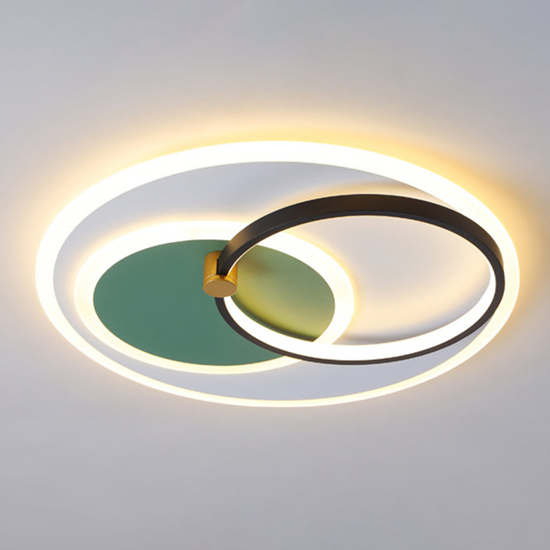 3-stufige oberflächenmontierte Deckenleuchte im nordischen Stil, Acryl-Schlafzimmer-LED-Einbauleuchte