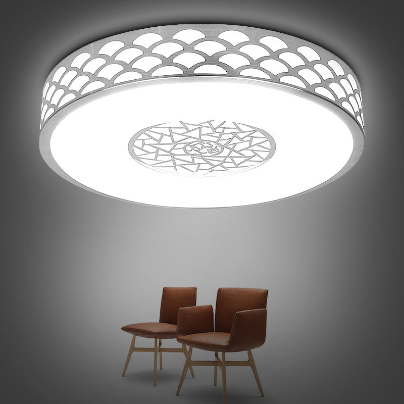 Round Flush Mount Light Acrylic Modern Simplicity Flush Mount Spotlight for Living Room