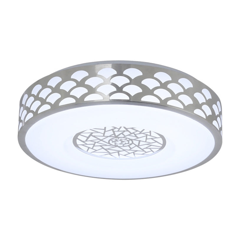 Round Flush Mount Light Acrylic Modern Simplicity Flush Mount Spotlight for Living Room