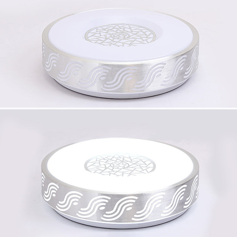 Round Flush Mount Light Acrylic Modern Simplicity Flush Mount Spotlight for Living Room